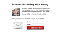 Tablet Screenshot of imwithkenny.com